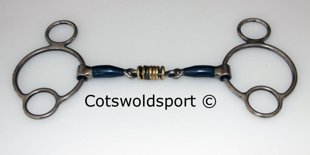 Blue Alloy Universal with Brass Alloy Roller links