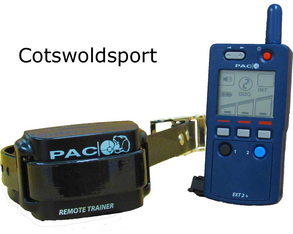 PAC EXT2/EXC7 - 2 Button Remote 2 Dog Trainer range 1mile +